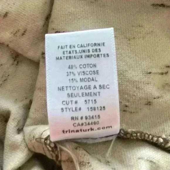 Trina Turk Animal Print Faux Fur Sweater Size Medium - Picture 2 of 10